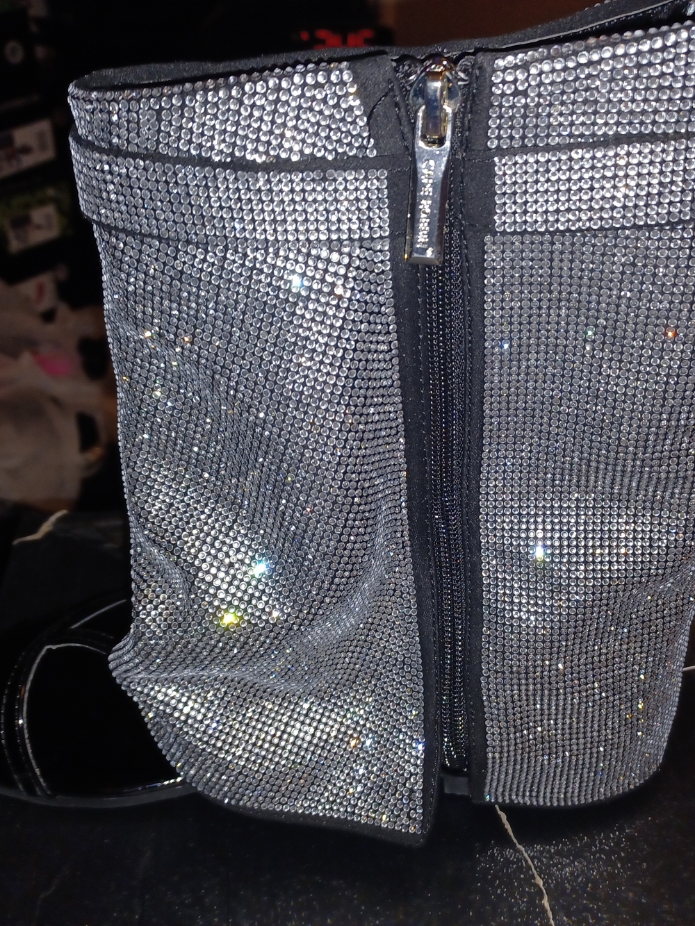 Cape Robbin Shiloha Sandal Black W/Bling - Picture 11 of 13